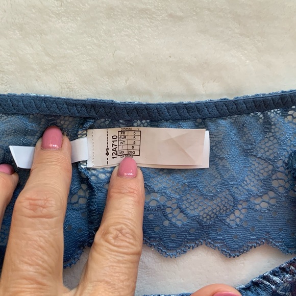 SIMONE PERELE Caresse' Lace Tanga Brief - Picture 7 of 9